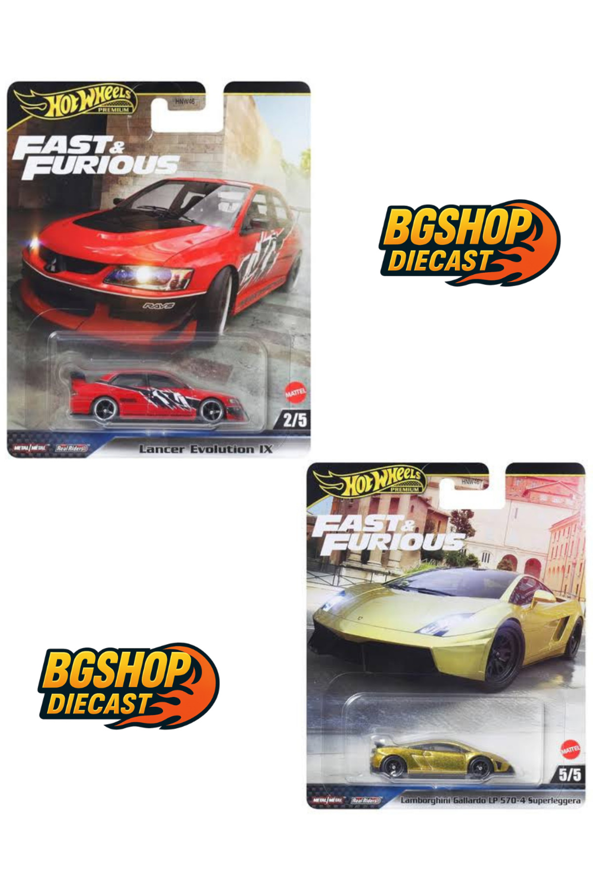 HOT WHEELS Fast & Furious - Lamborghini Gallardo LP 570-4