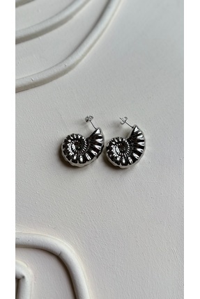 Egomera Salyangoz Çelik Küpe