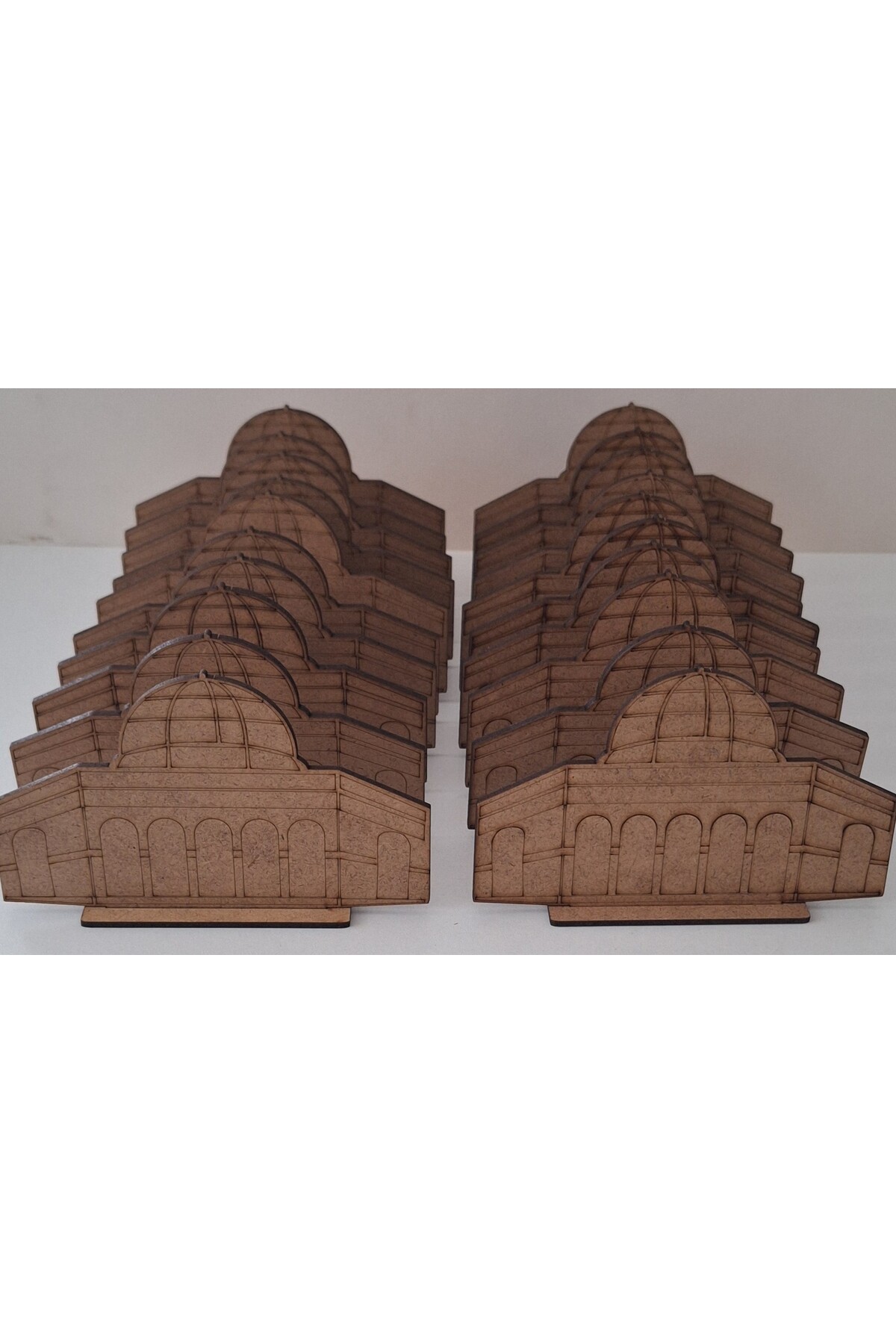20 Masjid Aksa Mosque Model Wood Painting Religious Activity School Course Activity Hobby Set