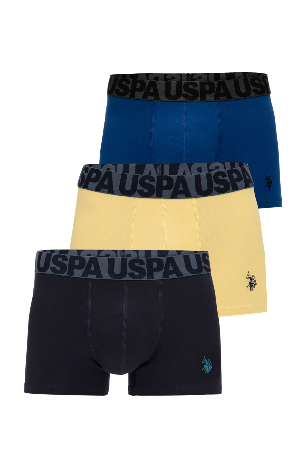 U.S. Polo Assn. Erkek 3'lü Boxer Takımı 50318655-VR045