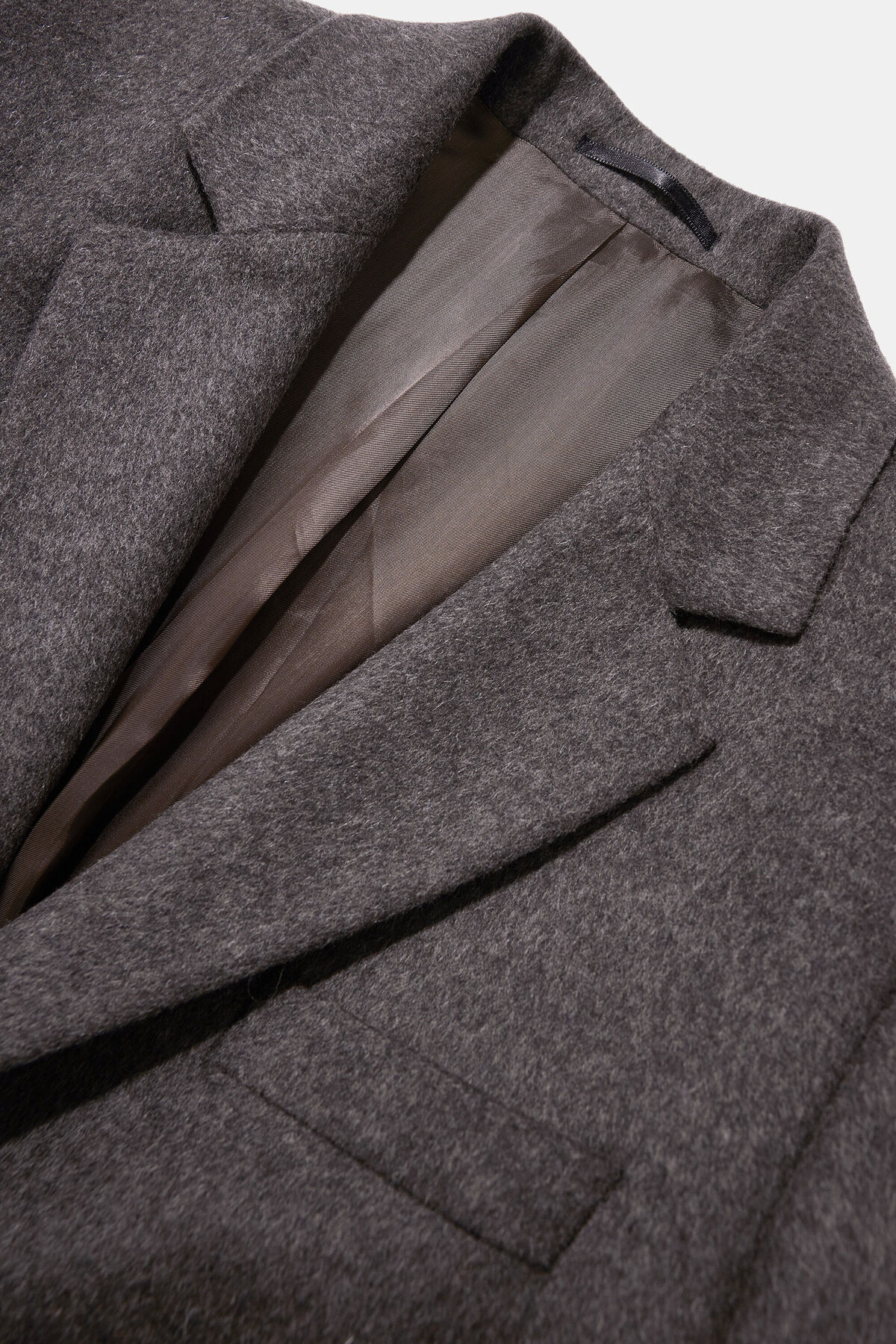 W Collection  KOYU KAHVE PALTO - Görsel 3