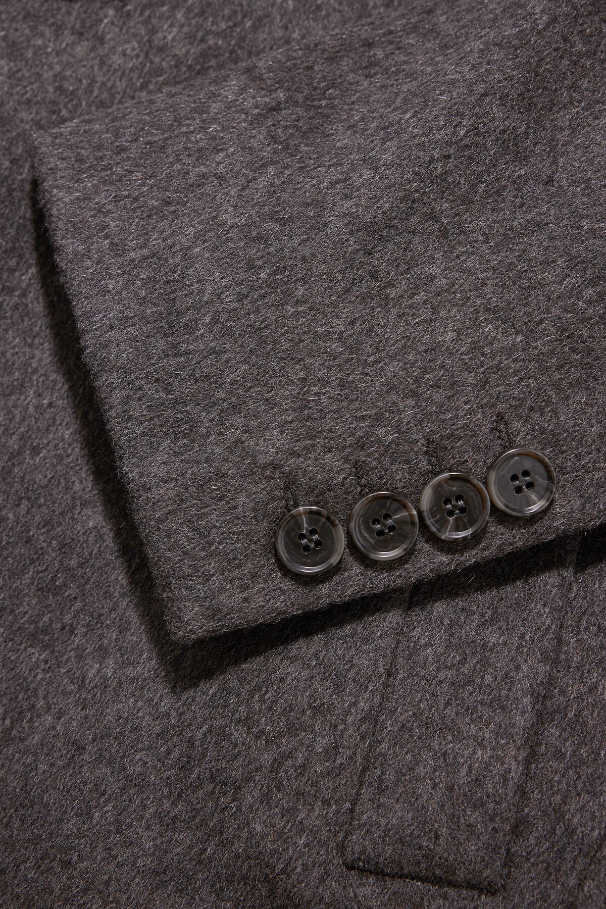 W Collection  KOYU KAHVE PALTO - Görsel 5