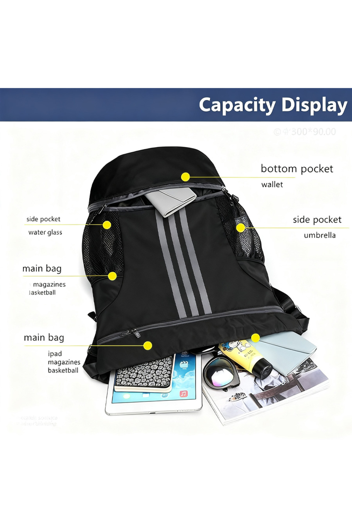 حقيبة ظهر برباط، حقيبة رياضية برباط للرجال والنساء...