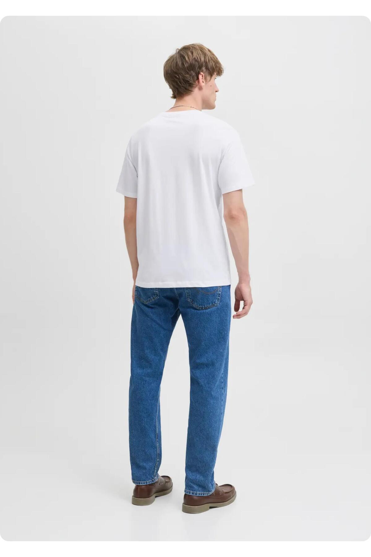 تیشرت مردانه طرح دار آستین کوتاه | جک اند جونز Jack & Jones 6YETSBS37319 - تصویر 3