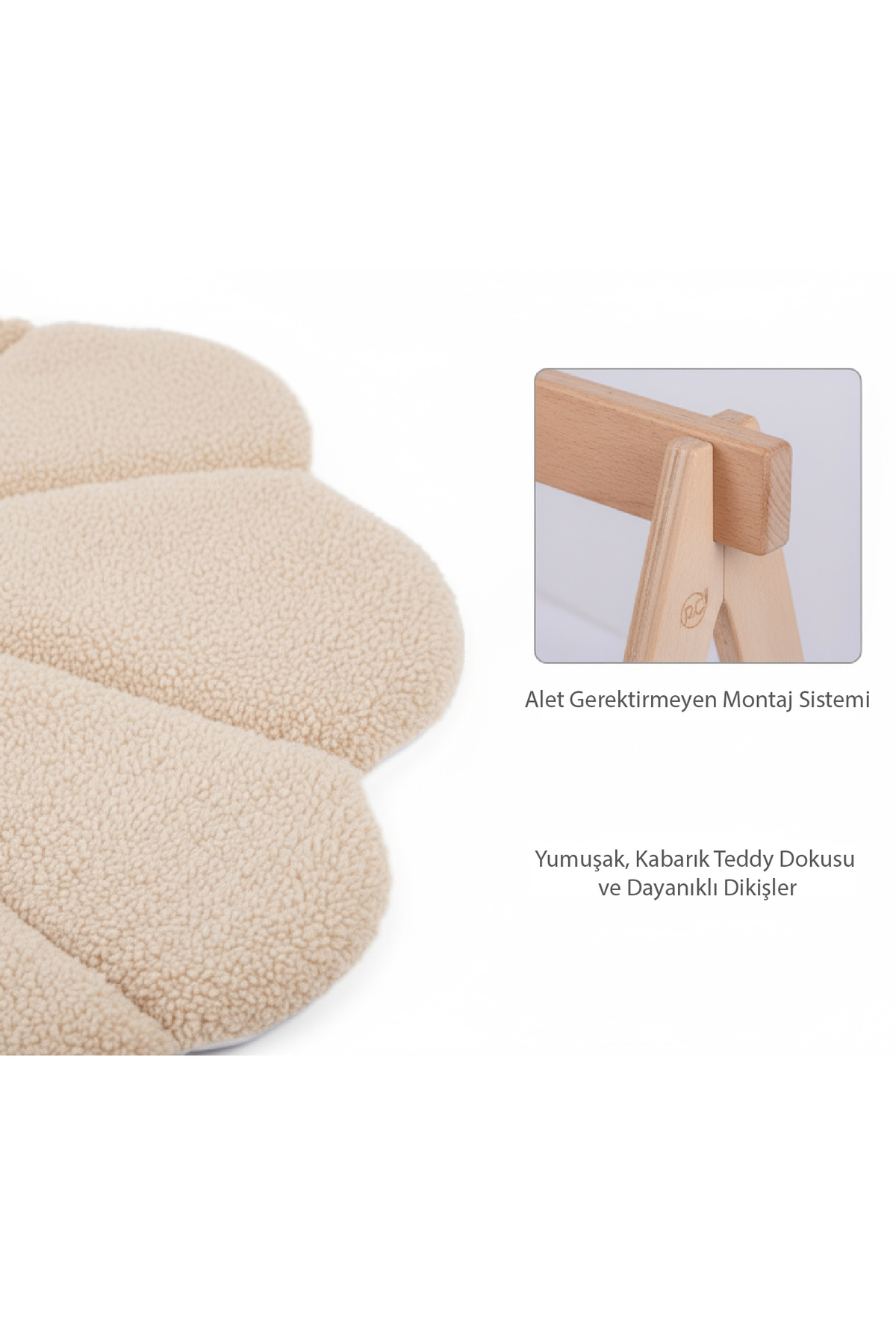 Sevi Bebe Teddy Oyun Matı - Hareket ve gelişimi destekleyen oyun matı fotoğrafı 4 (önizleme)