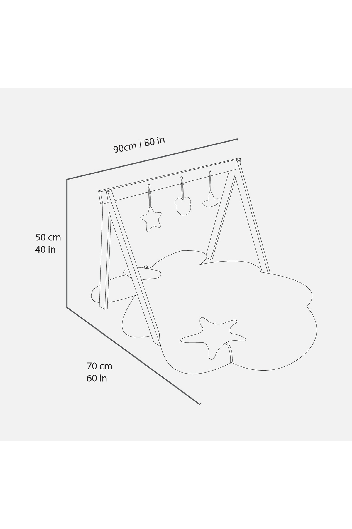 Sevi Bebe Teddy Oyun Matı - Hareket ve gelişimi destekleyen oyun matı fotoğrafı 5 (önizleme)
