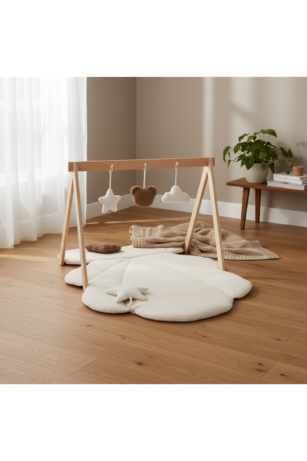 Sevi Bebe Teddy Oyun Matı - Hareket ve gelişimi destekleyen oyun matı fotoğrafı 6 (önizleme)