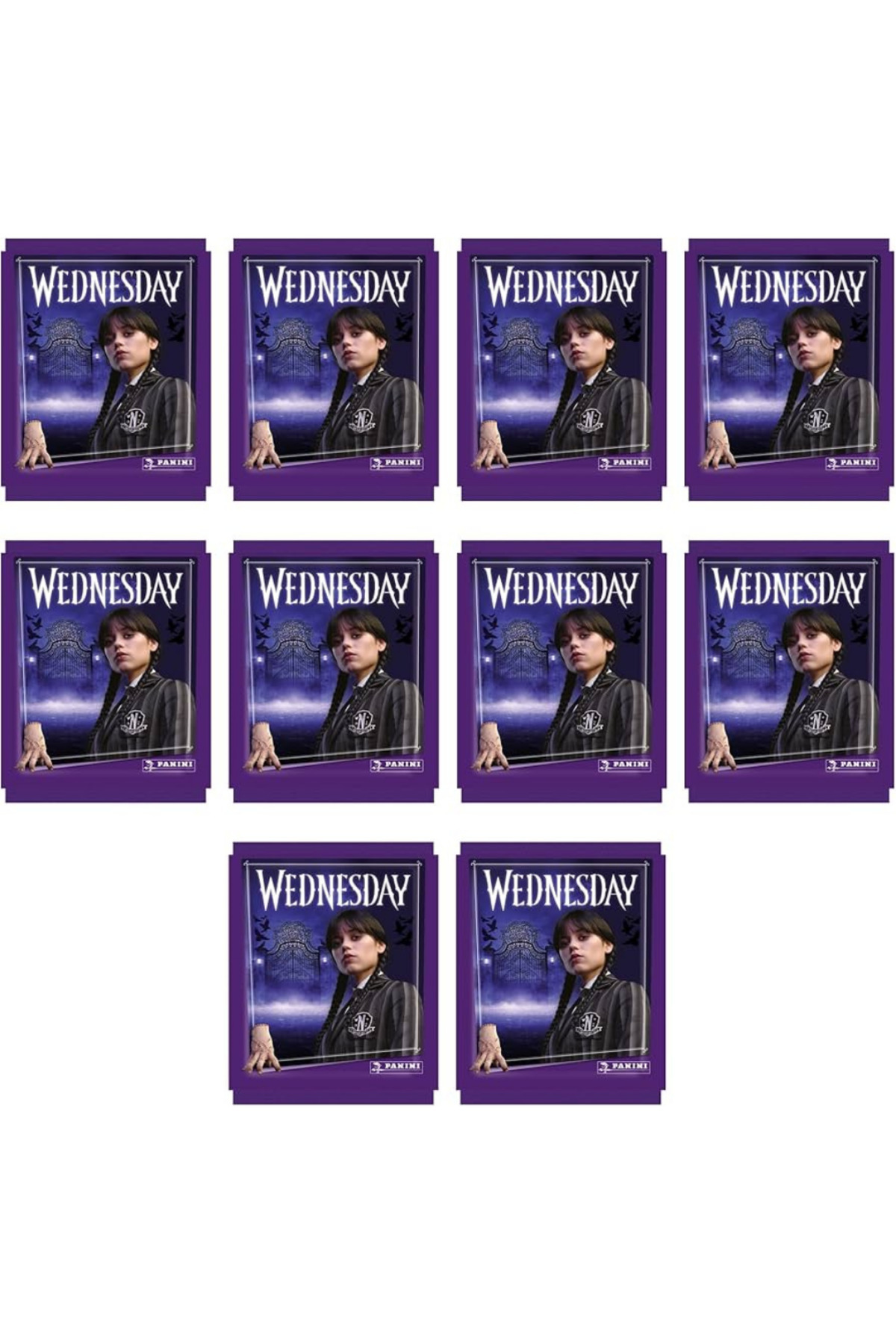 Next Plus Lisanslı Wednesday 2 Here We Woe Again Sticker Collection Album+10 Paket (50 Çıkartma) fotoğrafı 2 (önizleme)