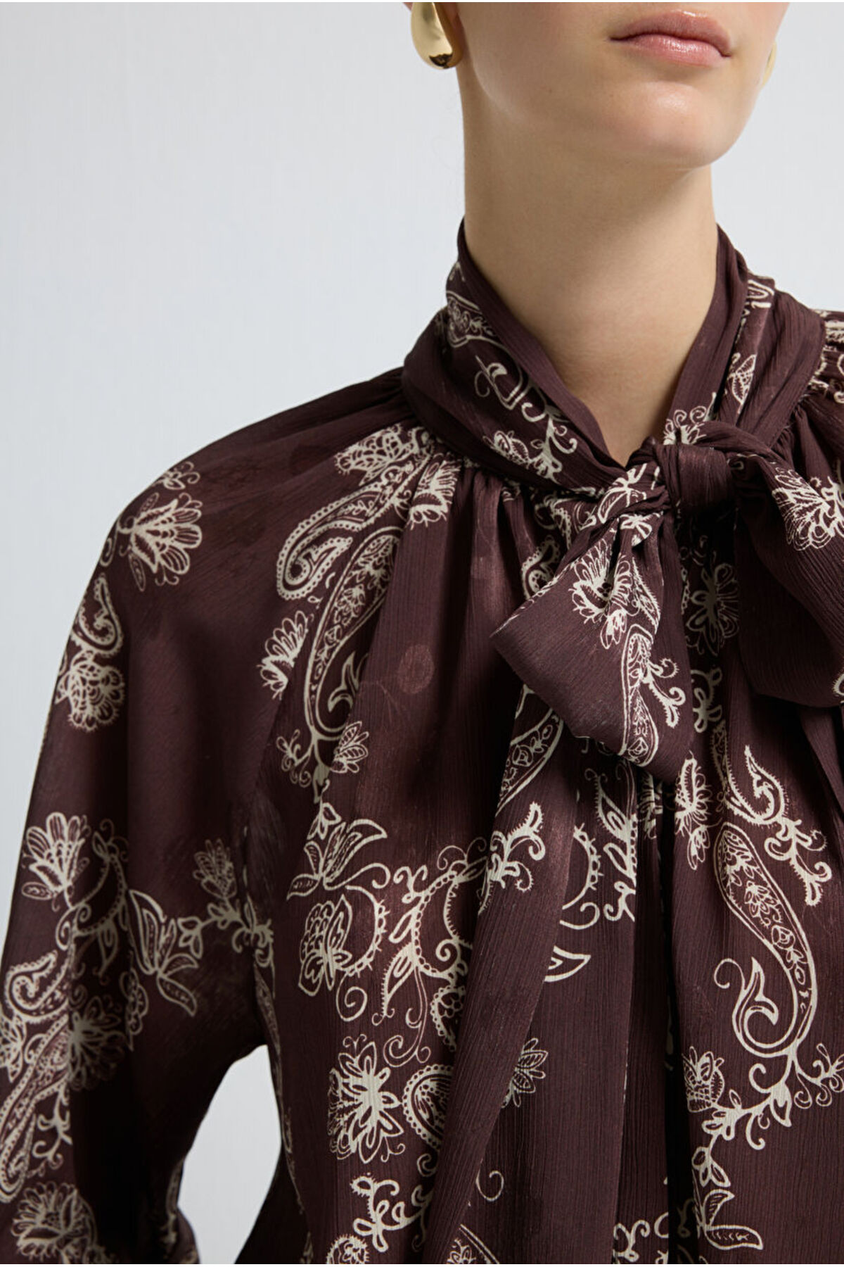 adL  Bağlamalı Gömlek - Görsel 2