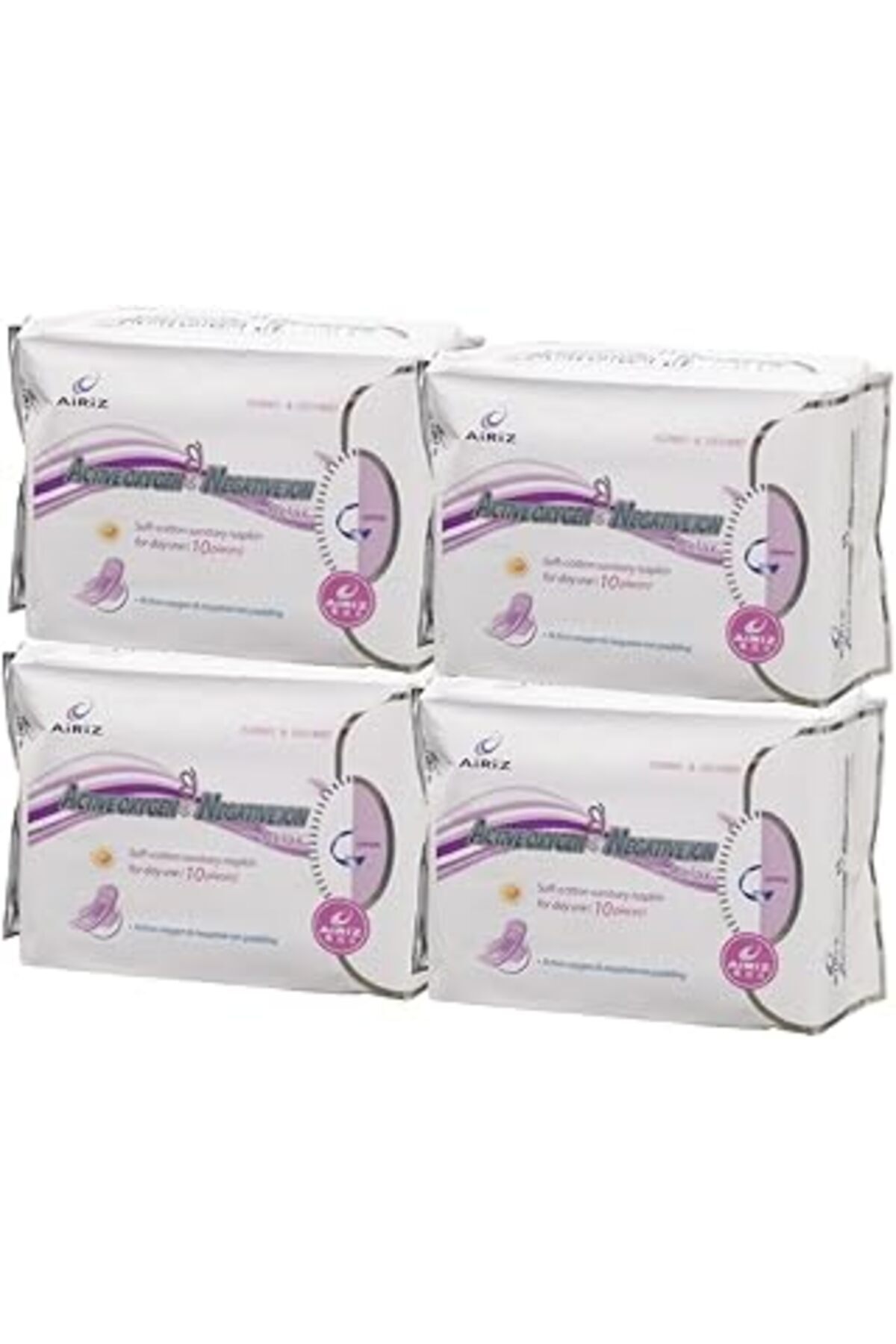 Tuncel Store Tiens Airiz 10Lu Gündüz Hijyenik Kadın Pedi Seti (4 40 Adet)