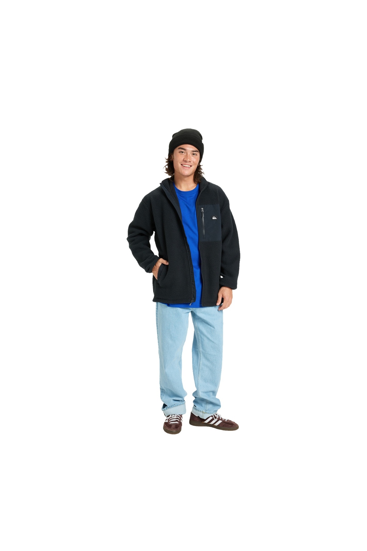 Clean Coast Fz Erkek Siyah Polar Ceket ERKEK POLAR EQYPF03066 — مشکی 5003317241 — تصویر 4 از 5