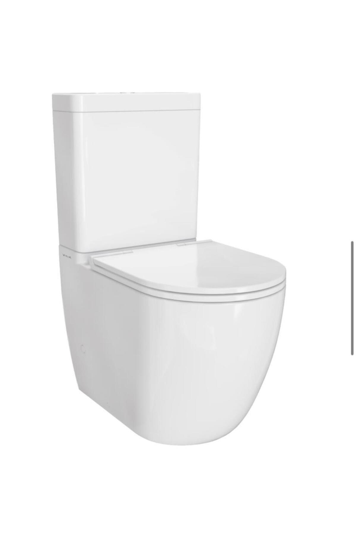 S55 BACK TO WALL SEAMLESS TOILET+RESERVOIR+INNER SET+TOILET SEAT SET