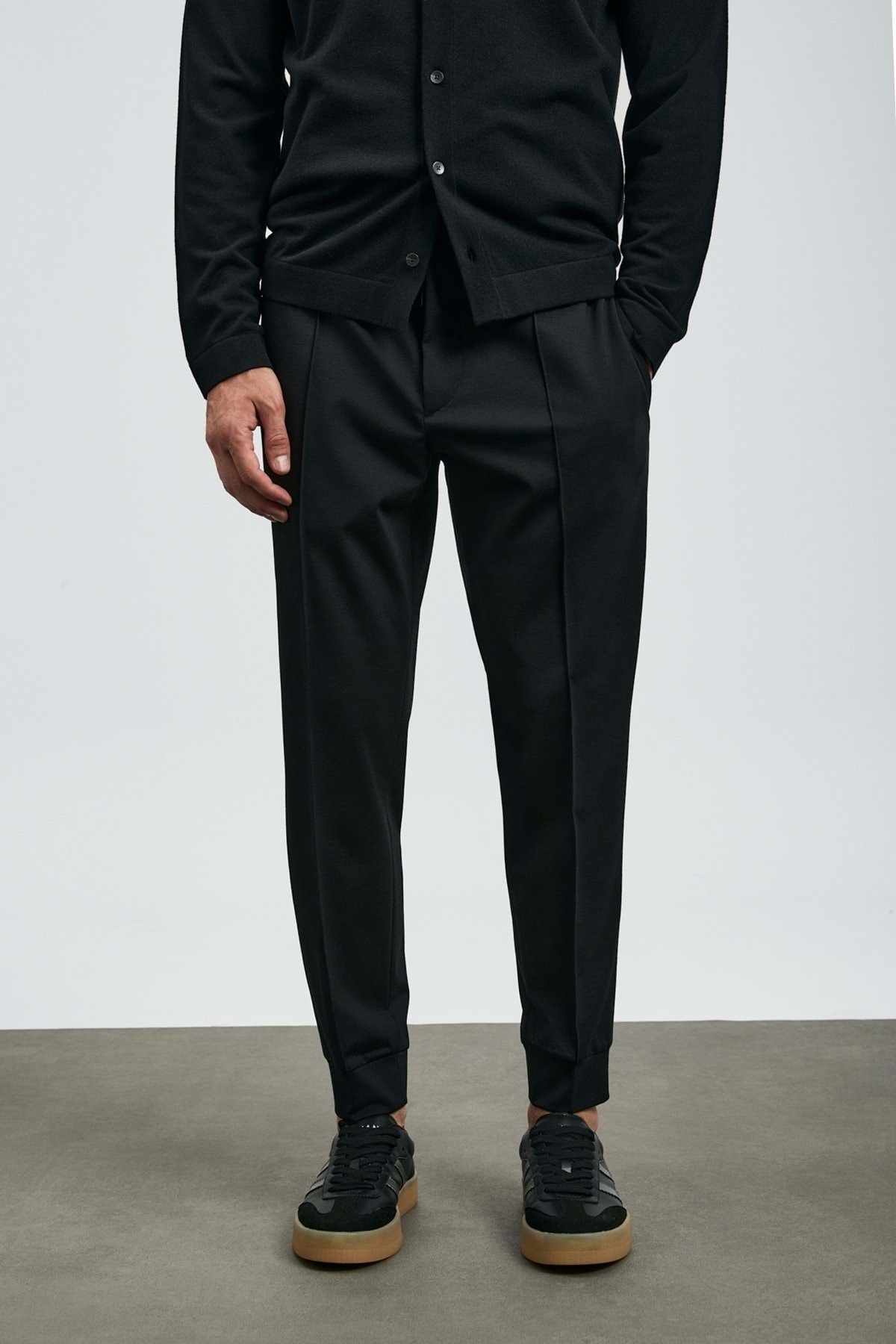 Lufian 112190335 Pıto Jogger Pantolon Slim Fit Erkek Pantolon SİYAH