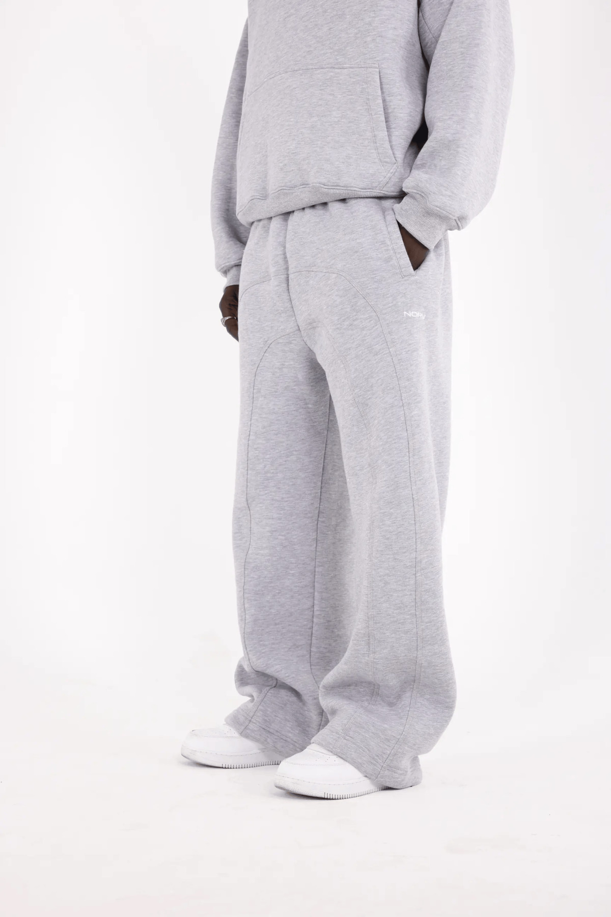 norv  Ayarlanabilir Paça Premium Oversize Eşofman Altı ( Kışlık Karyoka Detaylı)