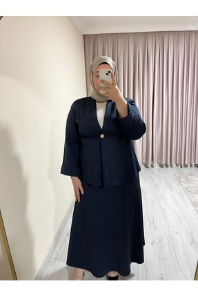 Miami Bel büzgülü düğmeli etekli takım