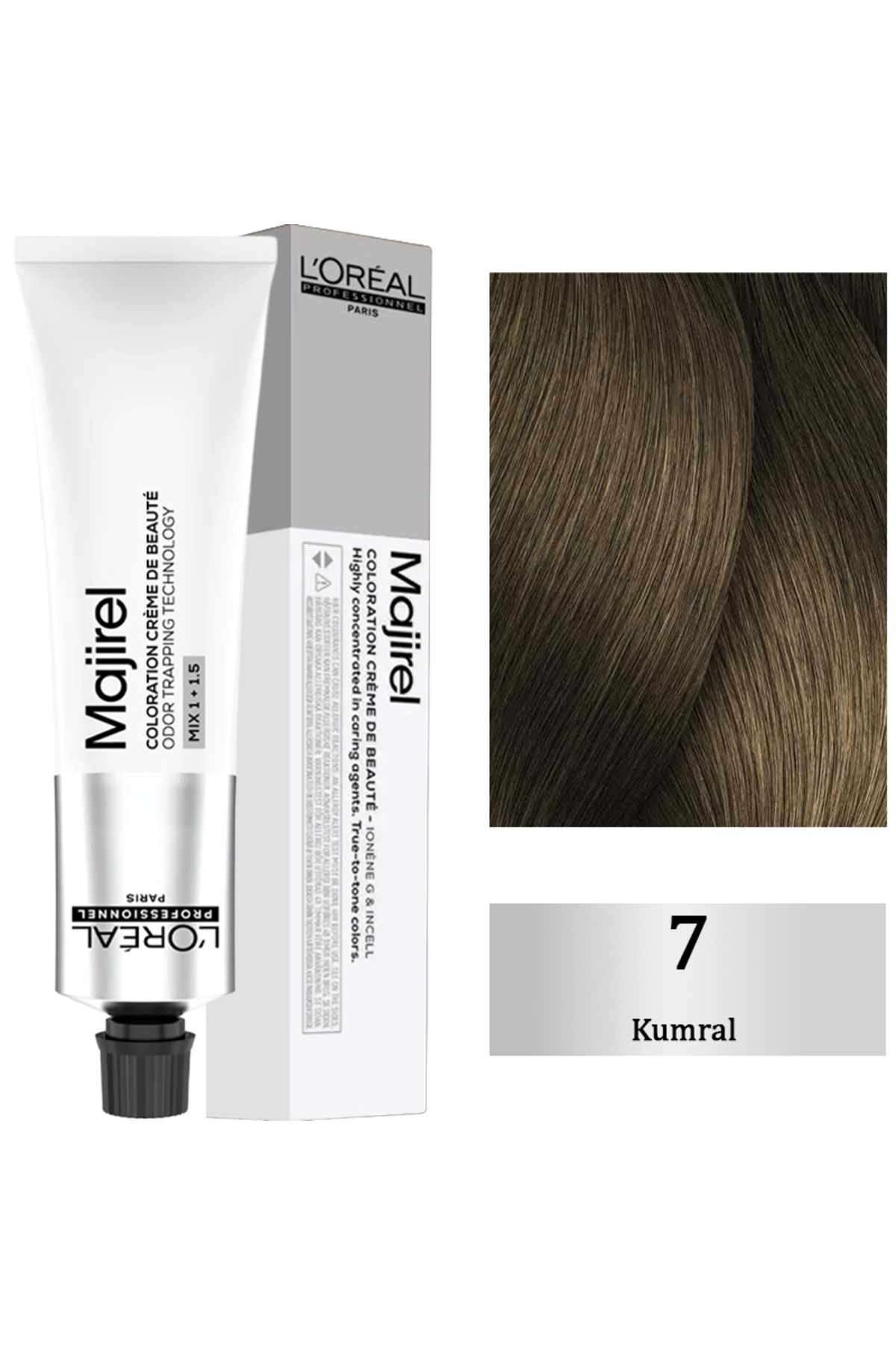 L'oreal Professionnel Majirel Funda Coloration Hair Creme No: 7 Aburn 60ml — قهوه‌ای L'oreal ProfessionnelBoya-T