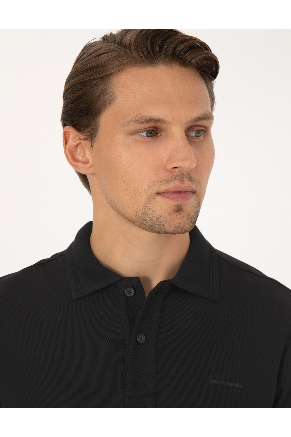Pierre Cardin Siyah Slim Fit Sweatshirt 50311678-VR046 görsel 2