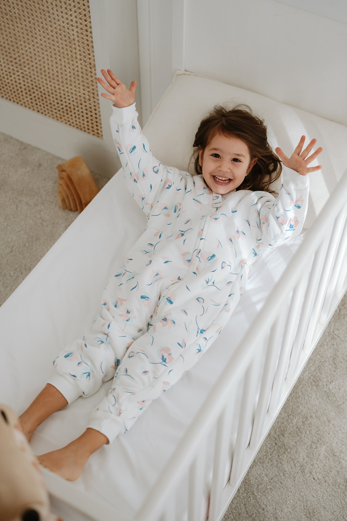 Lilabio Kız Erkek Çocuk %100 Pamuk 1.5 Tog Desenli Uyku Tulumu fotoğrafı 2 (önizleme)