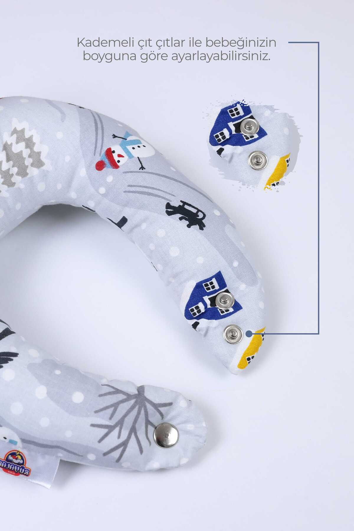 Umaybebek Pratik Bebek Beslenme, Biberon Tutucu, Emzirme Kolaylaştırıcı, Emzirme Yastığı, Yumuşak, Lastikli fotoğrafı 3 (önizleme)