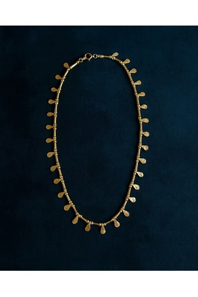 HLN ERABUR Altın kaplama tasarım kolye