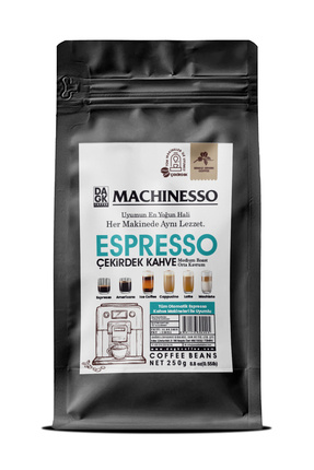 Dagk Machinesso Espresso Çekirdek Kahve (Orta Kavrum - Tüm Kahve Makineleri İ...