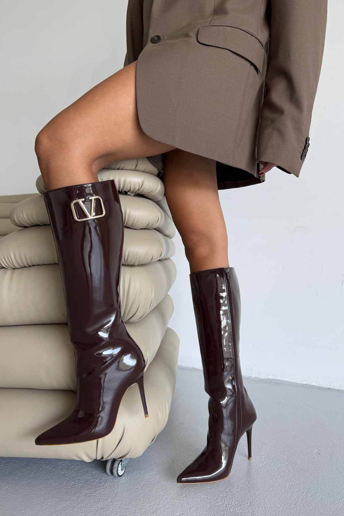 AYAKKABI PRENSİ  Verla V Detaylı ACI KAHVE RUGAN - Görsel 3