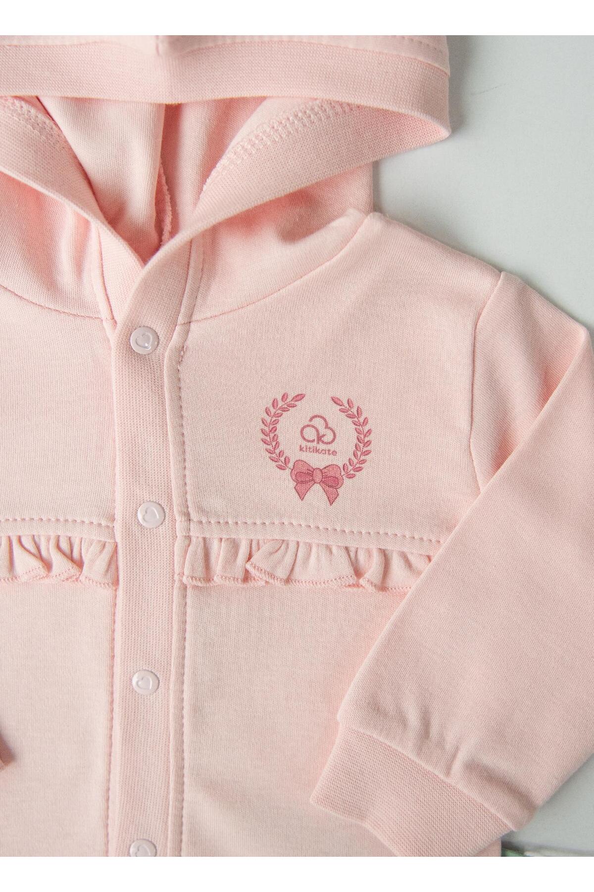 kitikate Organik New Dreams Hırka Pembe fotoğrafı 3 (önizleme)