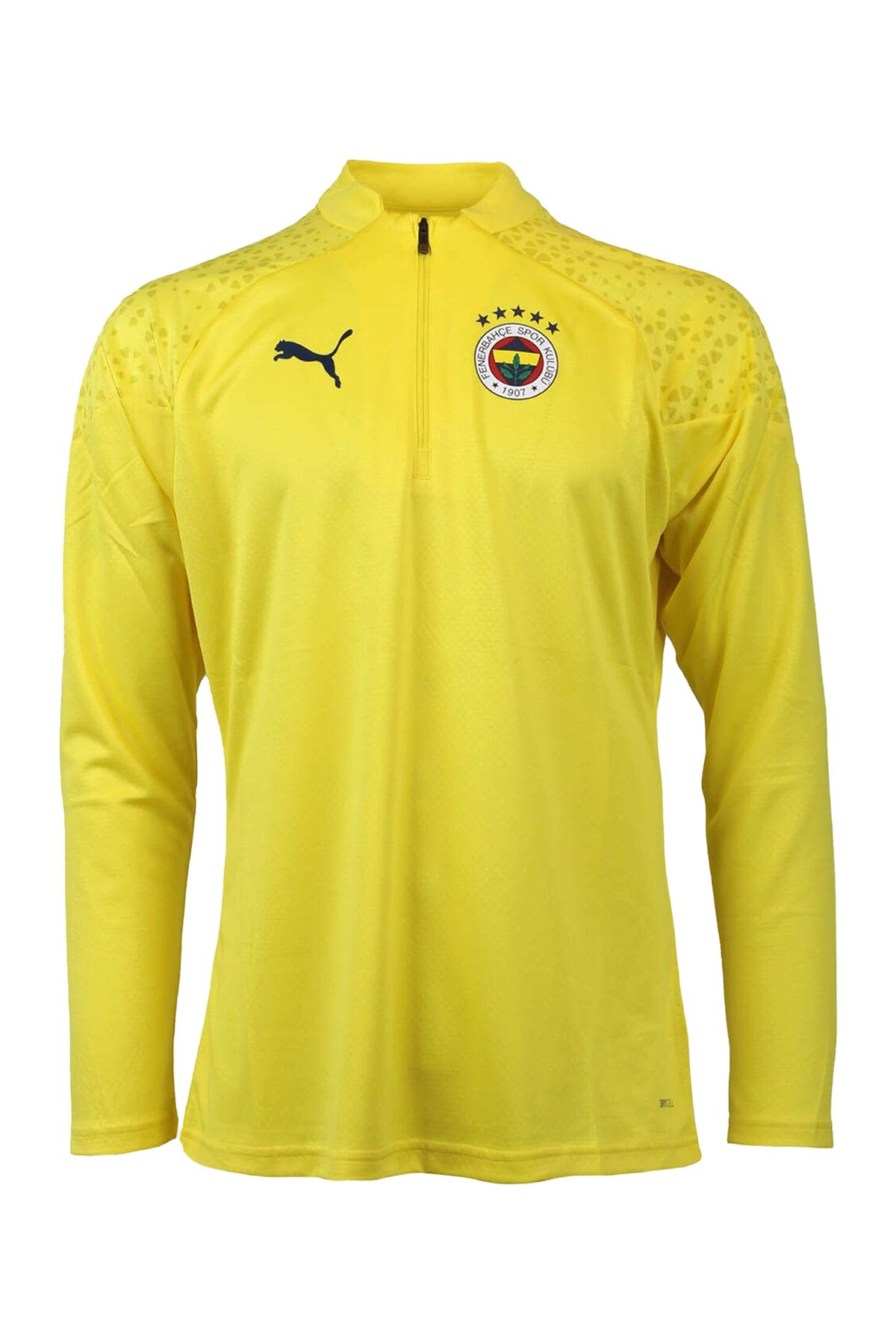 Fenerbahçe Orijinal Lisanslı 23/24 A Takım Lazer Kutulu Futbolcu Yarım Fermuar Sweat görsel 2
