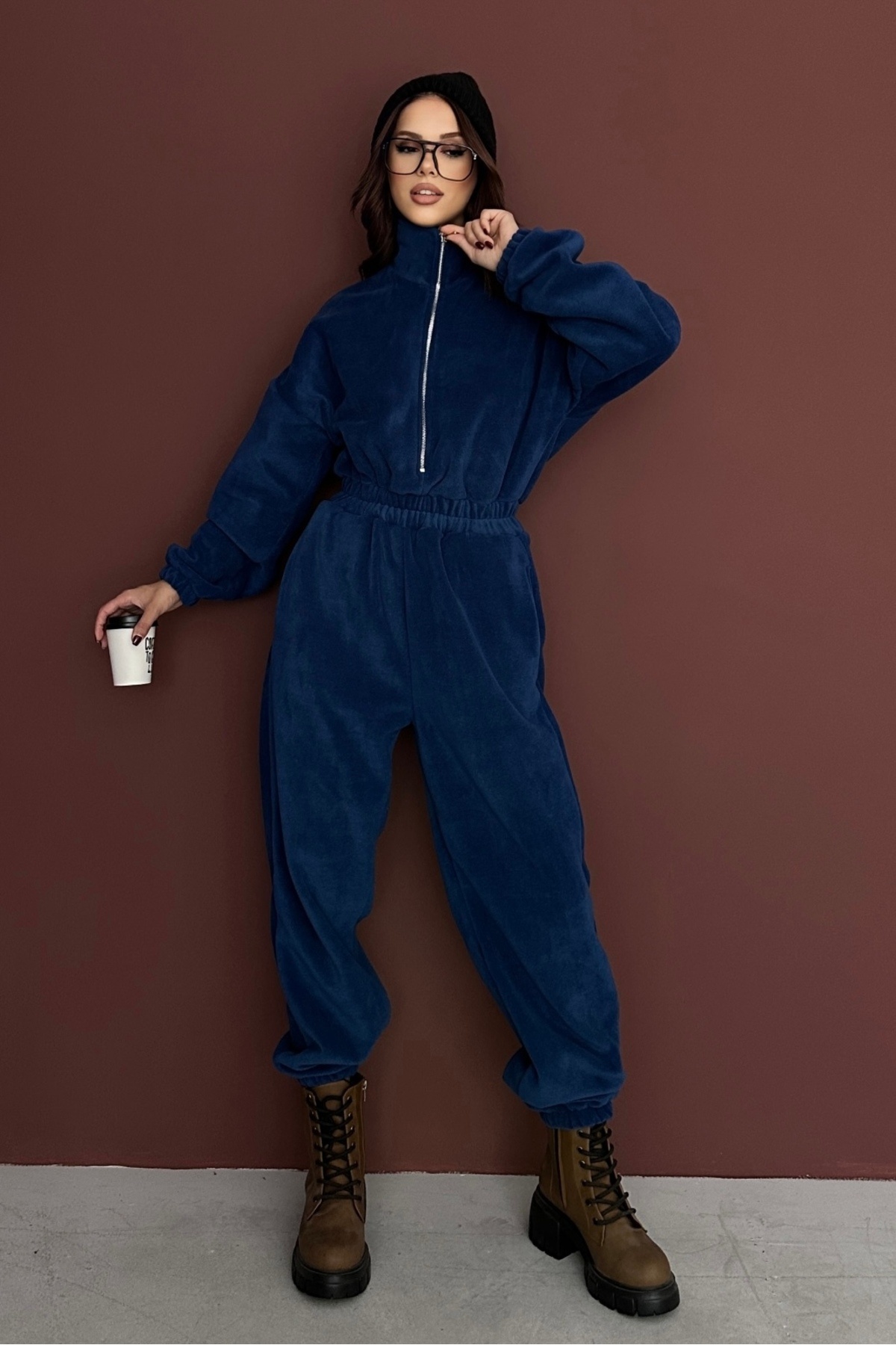 New Now VİKA FERMUARLI POLAR TULUM