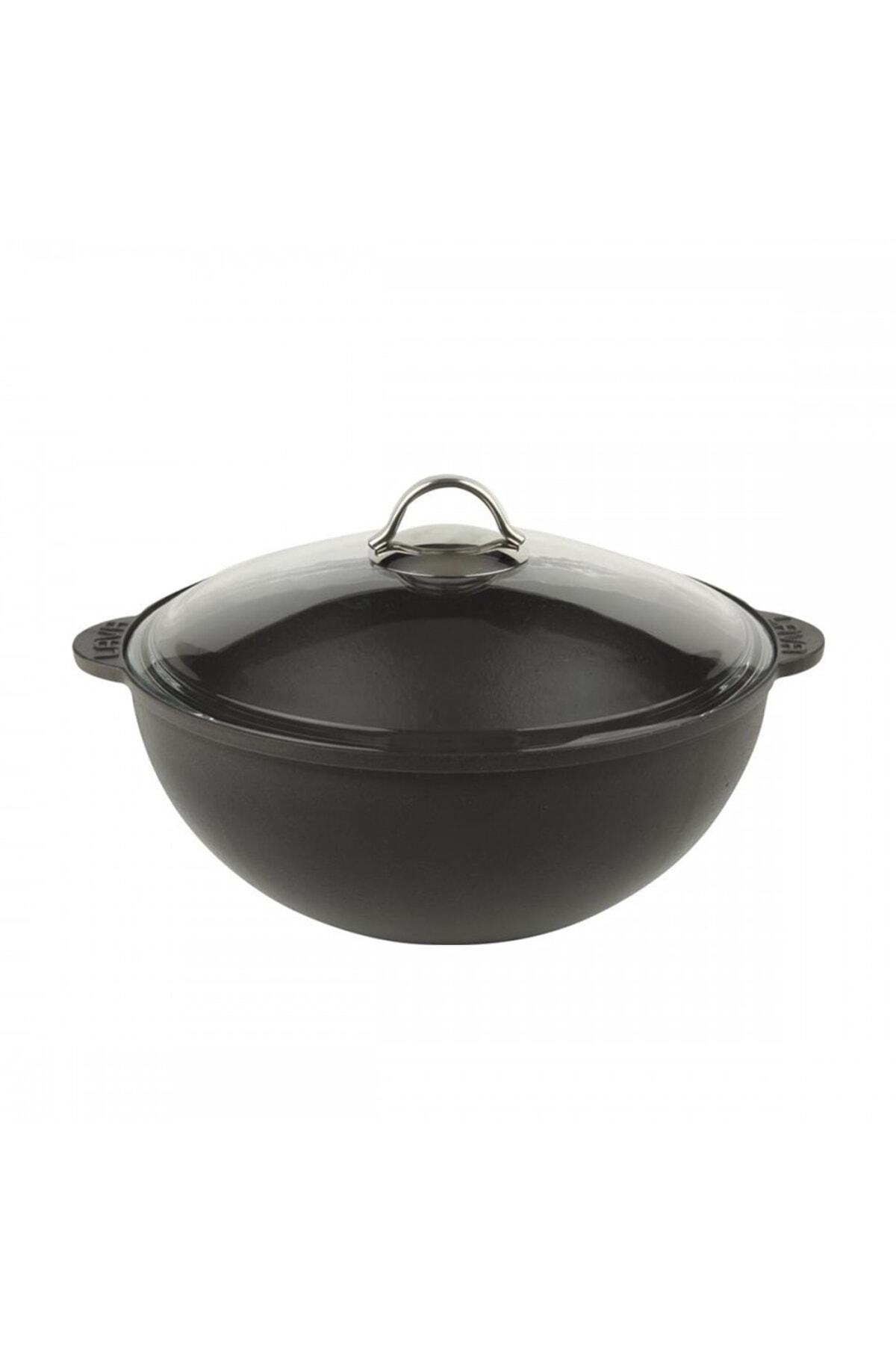 ROUND BOILER / POT - DIAMETER(Ø)30 CM. 6LT. WITH GLASS LID