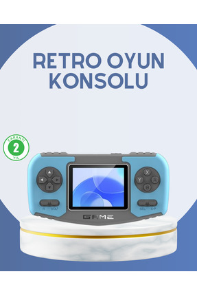 Genel Markalar Çocuklara Özel Retro Oyun Konsolu Portatif Eğlence