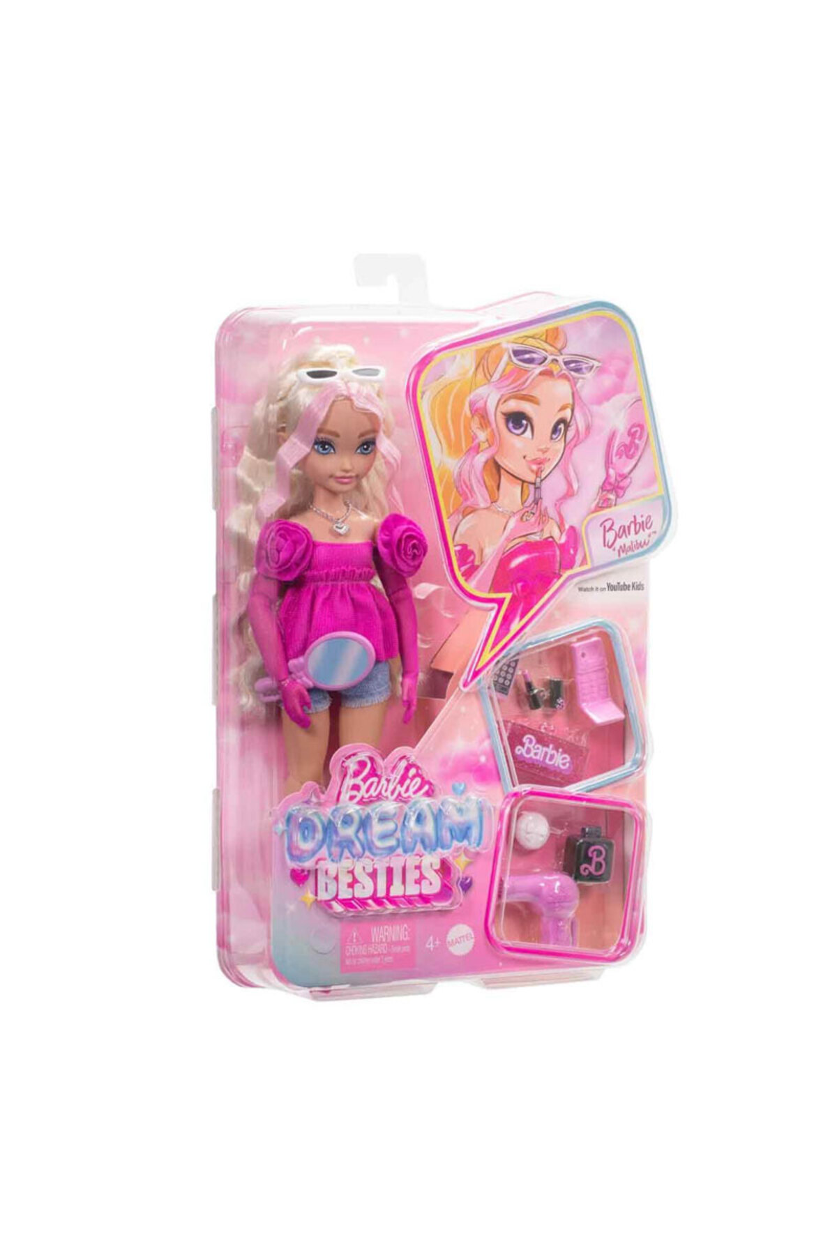 Barbie Dream Besties Malibu Bebek ve Aksesuarları HYC21 - Fiyatı