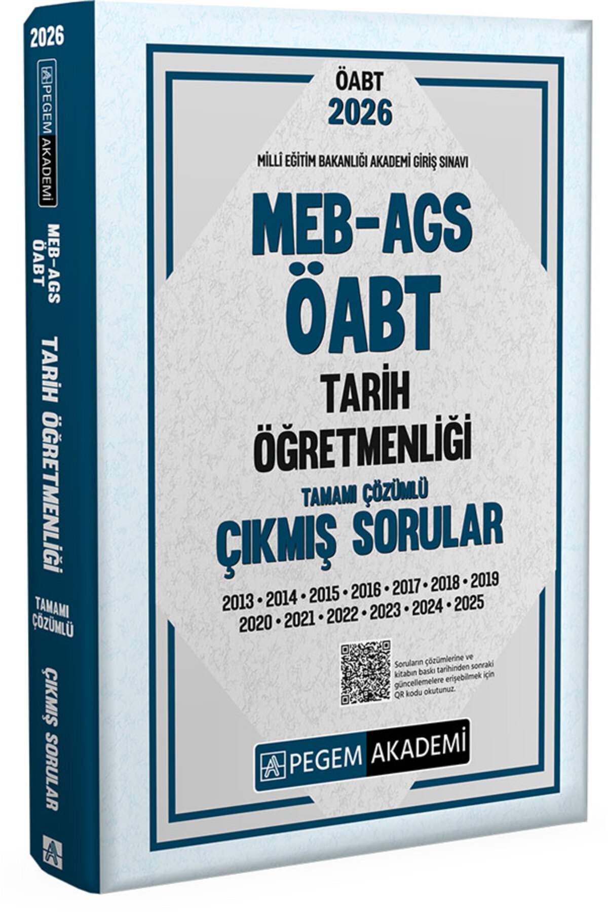 Pegem Akademi Yayıncılık 2026 MEB-AGS ÖABT Tarih Öğretmenliği