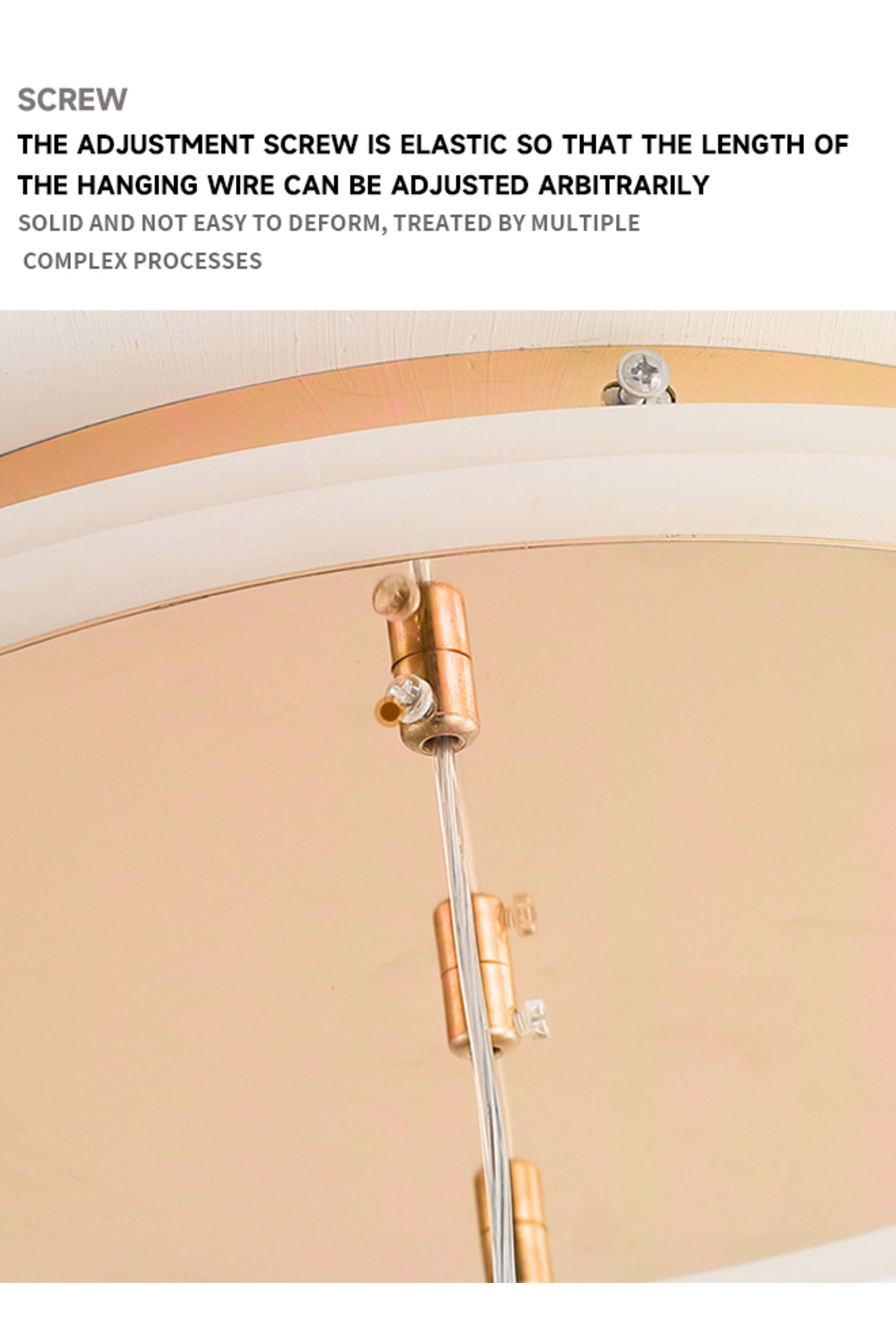 مصباح معلق ثلاثي الألوان يتم التحكم فيه عن بعد بتق...