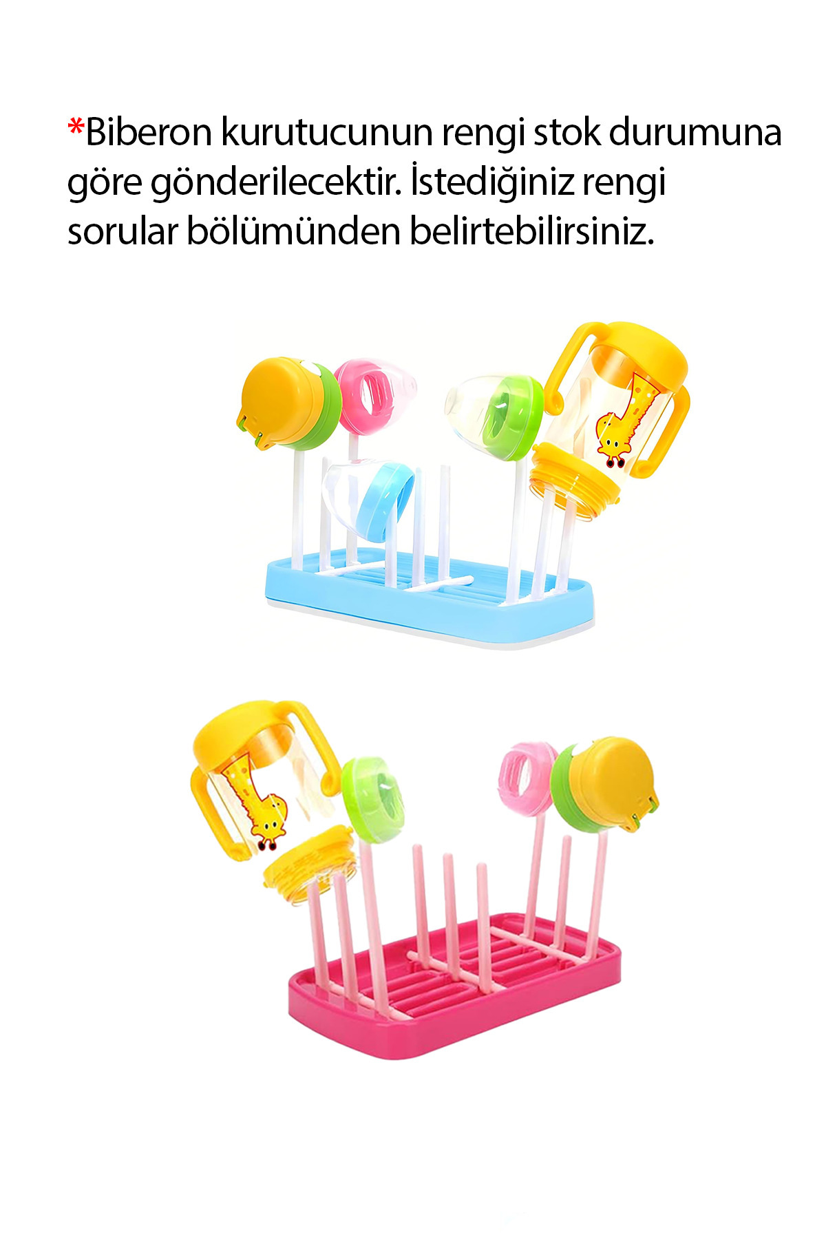 Beatitude Biberon Kurutucu Stand Emzik Temizleyici Fırça Ve Bebek Diş Kaşıma Parmağı Set Şişe Yıkama Temizleme fotoğrafı 2 (önizleme)