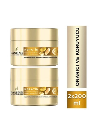 Pantene Onarıcı & Koruyucu Keratin Protect Saç Maskesi 200ml Yıpranmış Saçlar...