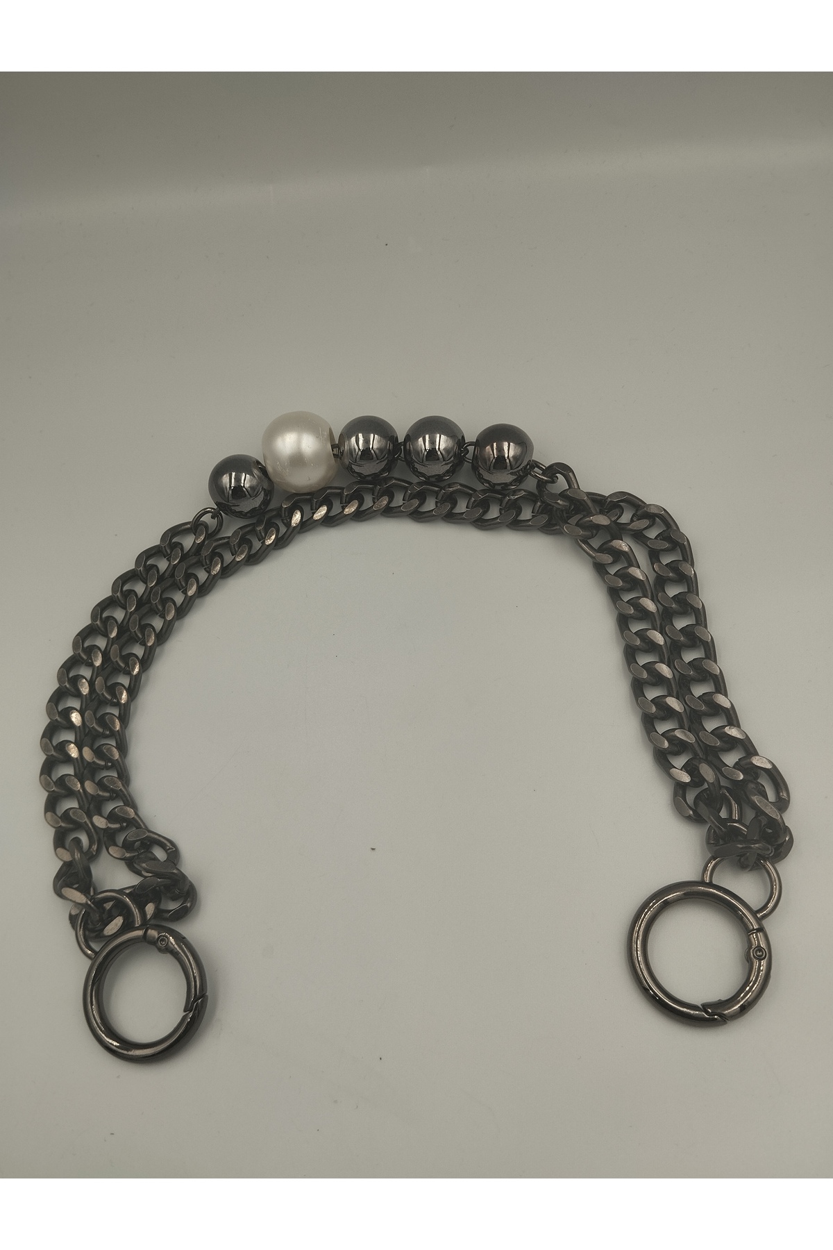 Chain Bag Handle, Pearl Bag Handle, Bag Accessory