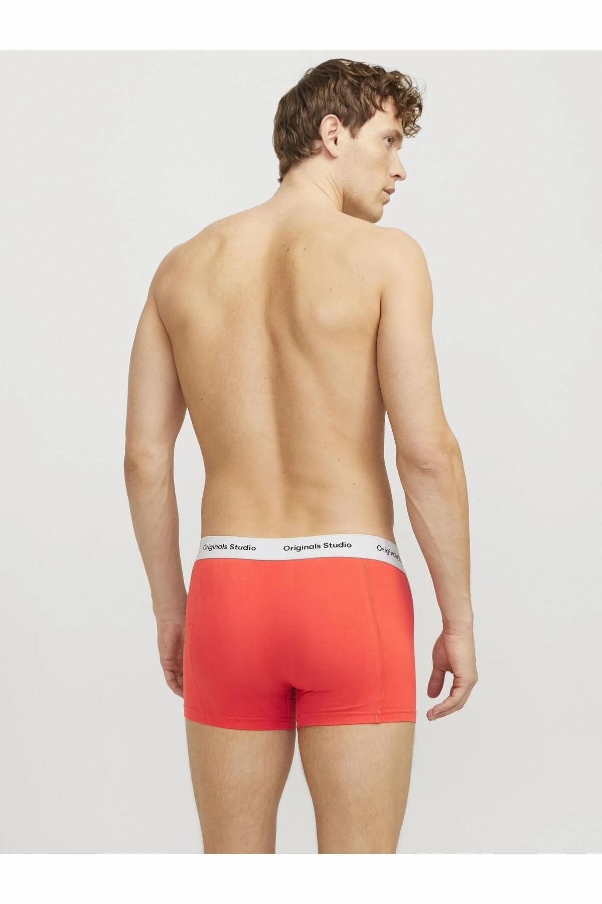 باکسر مردانه راسته فاق نرمال | جک اند جونز Jack & Jones 12272945-Black - تصویر 4