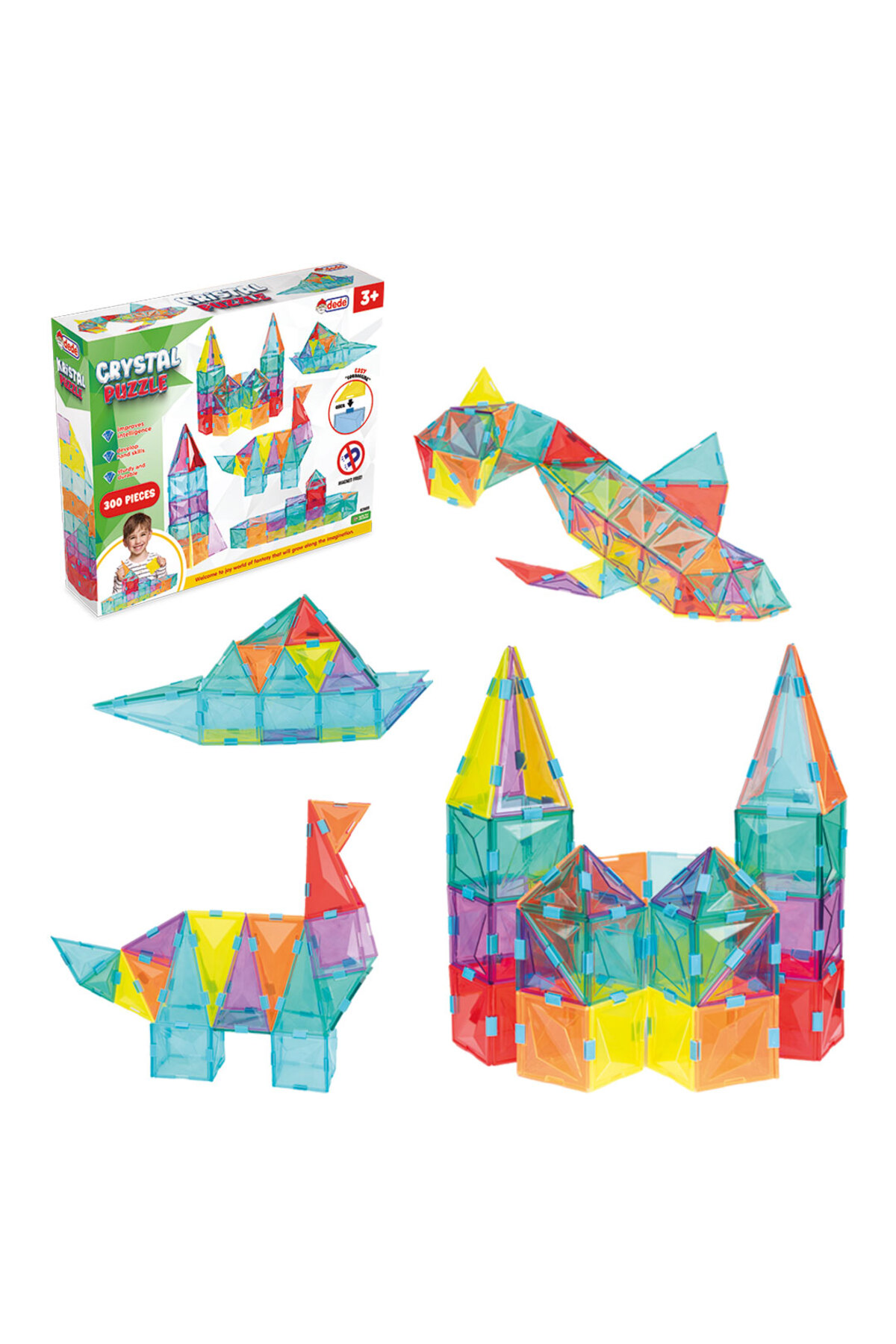 Dede Oyuncak Kristal Puzzle 300 Parça 03925 - Fiyatı, Yorumları