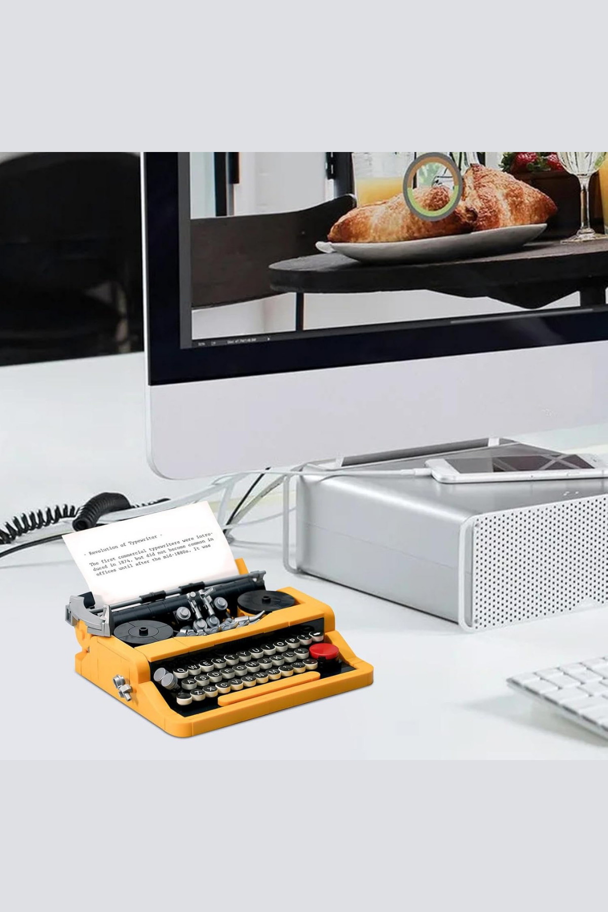 تایپ‌رایتر اسباب‌بازی ۲۵۴ تکه، مناسب سنین بالای ۶ سال