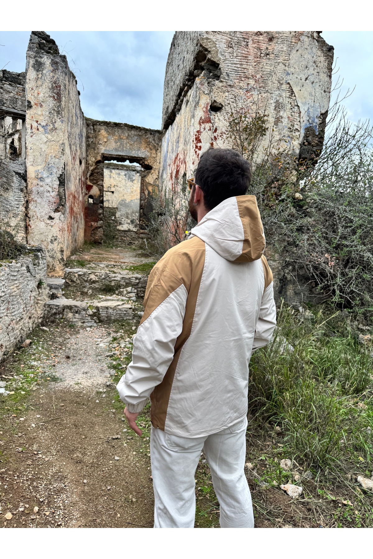 kedwear  Camel Erkek Rüzgarlık / Yağmurluk - Görsel 4