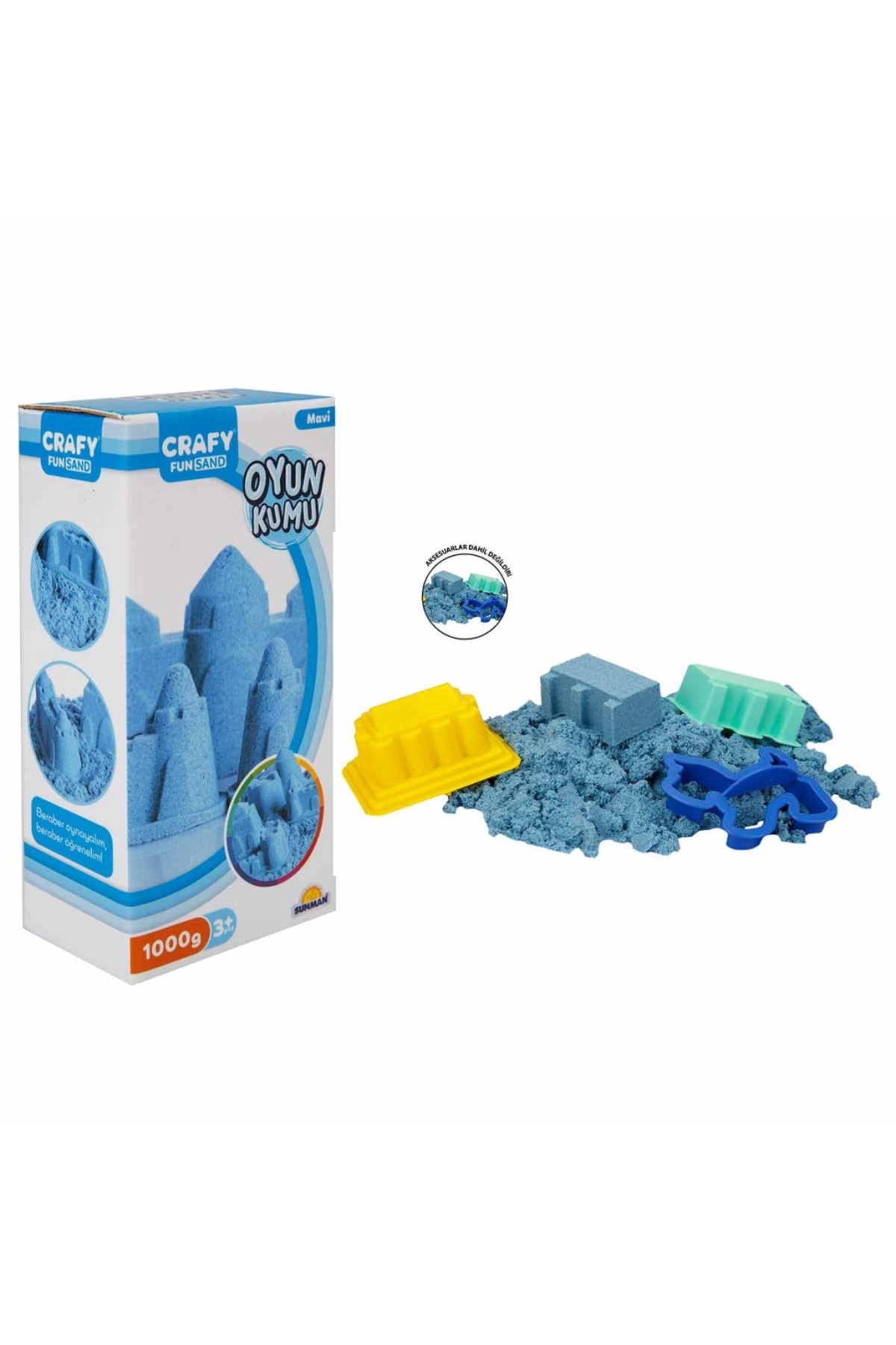 Crafy Blue شن بازی کینتیک ۱۰۰۰ گرم