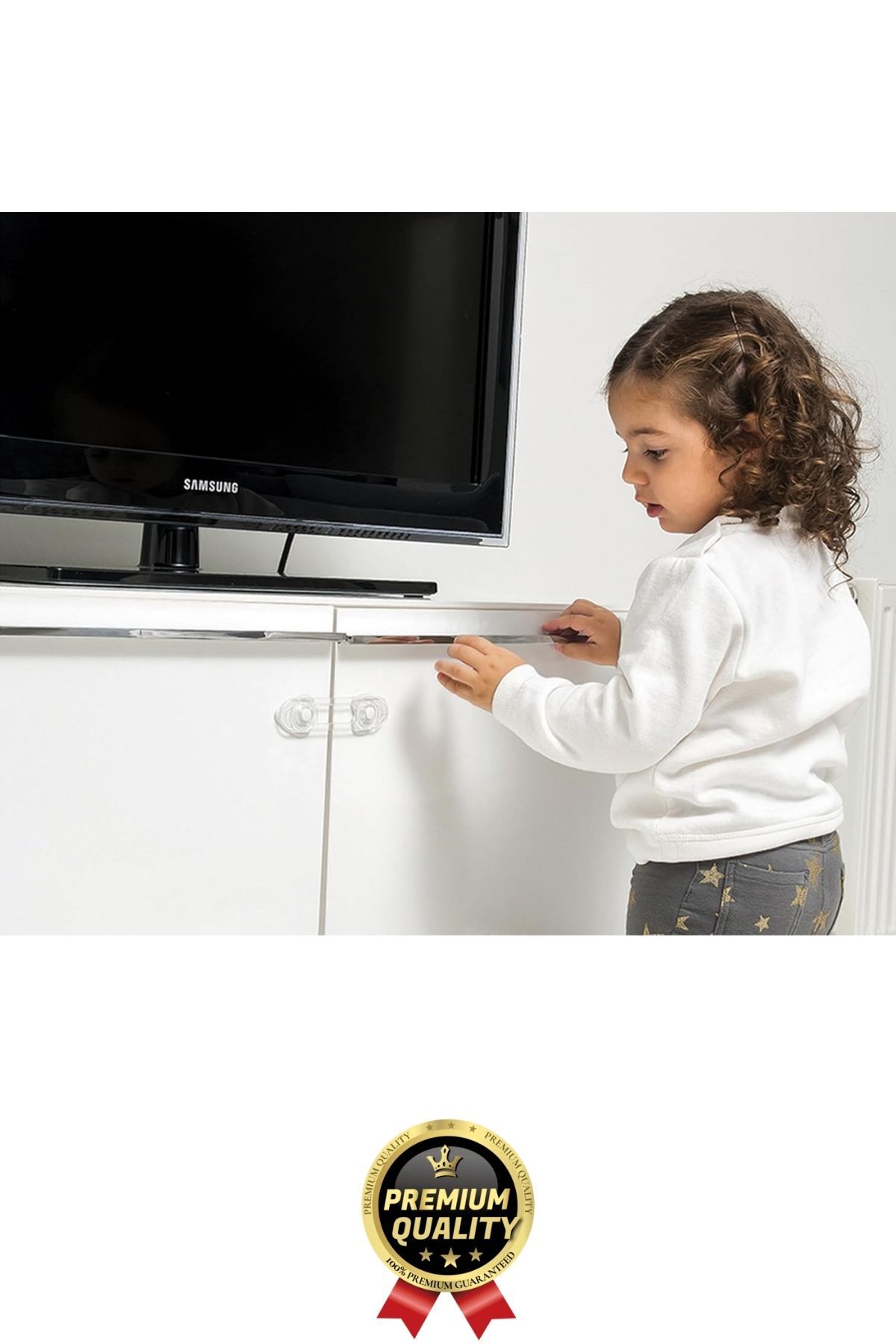 Svein Yeni Ayarlanabilir Dolap Çekmece Kapağı Koruma Aparatı Çocuk Bebek Güvenlik Kilidi 12 Adet 17 Cm fotoğrafı 7 (önizleme)