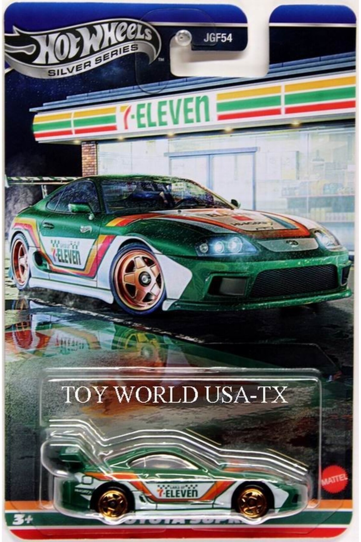 【希少】5枚セット　セーヌ川に沿ってリトグラフ HOT WHEELS Silver Series - 7-Eleven Toyota Supra - JGF54 - Fiyatı