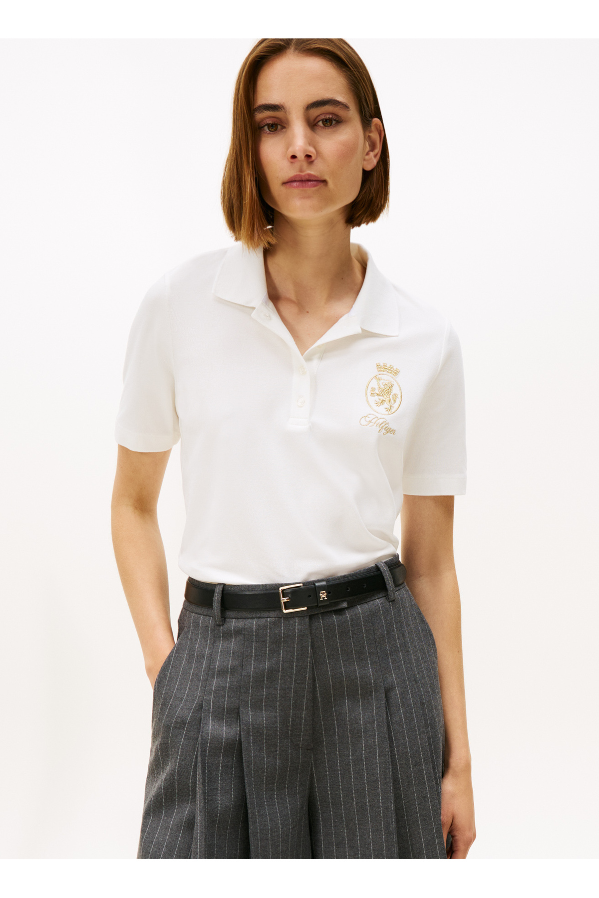 پولوشرت زنانه یقه پلو | تامی هیلفیگر Tommy Hilfiger 5003298948 TR - تصویر 2