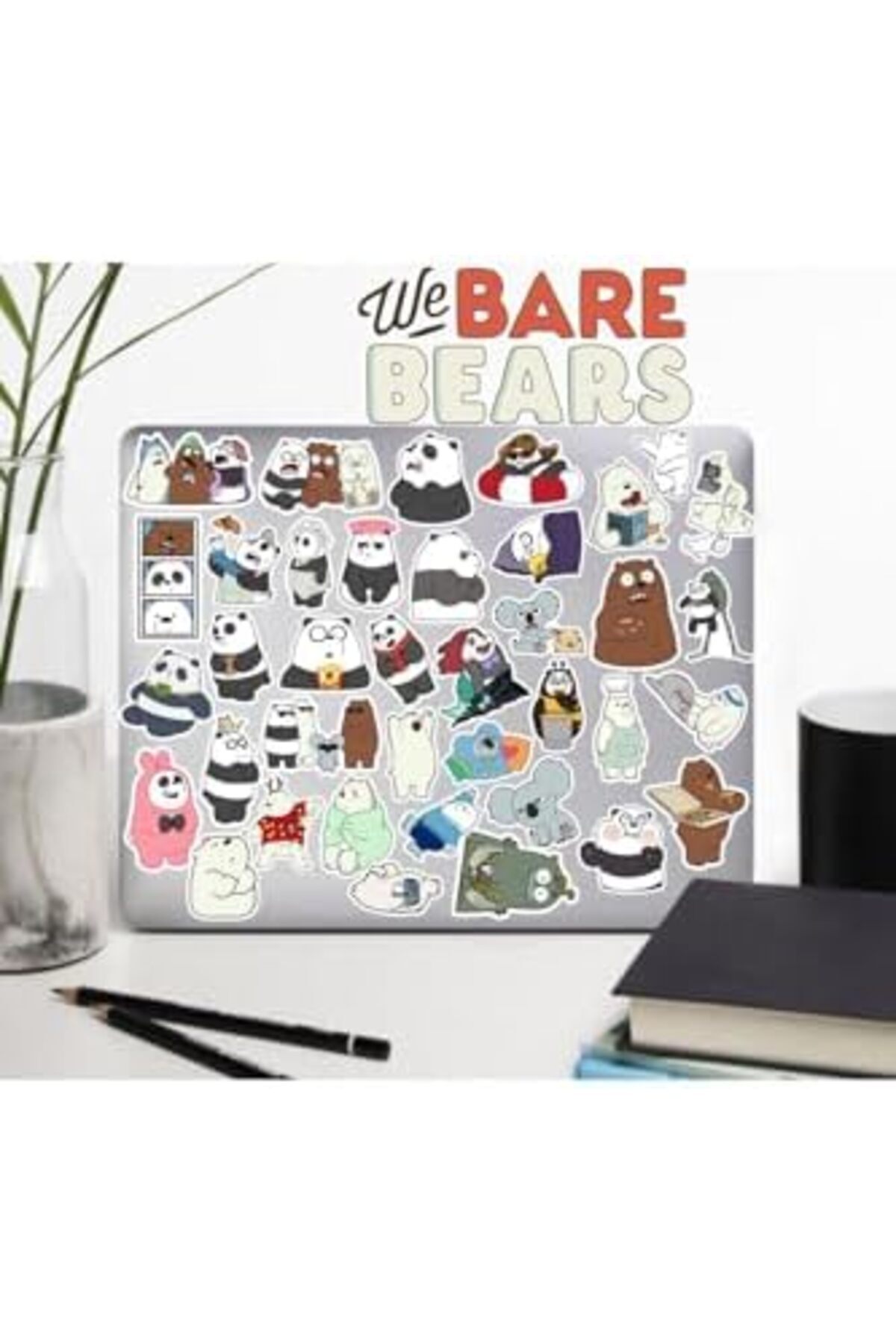 Yıldızan lvn We Bears Kafadar Ayılar Seri 3 Telefon Laptop Notebook Tablet Defter Matara Etiket 1216114