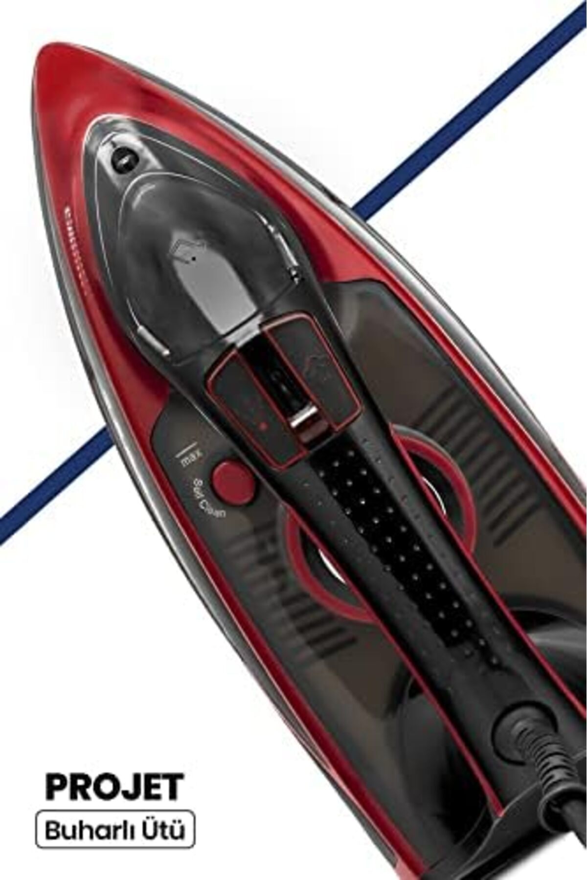 Yıldızan lvn Projet 2600 Watt Seramik Tabanlı 160 Gr Şok Buharlı Ütü 1216114