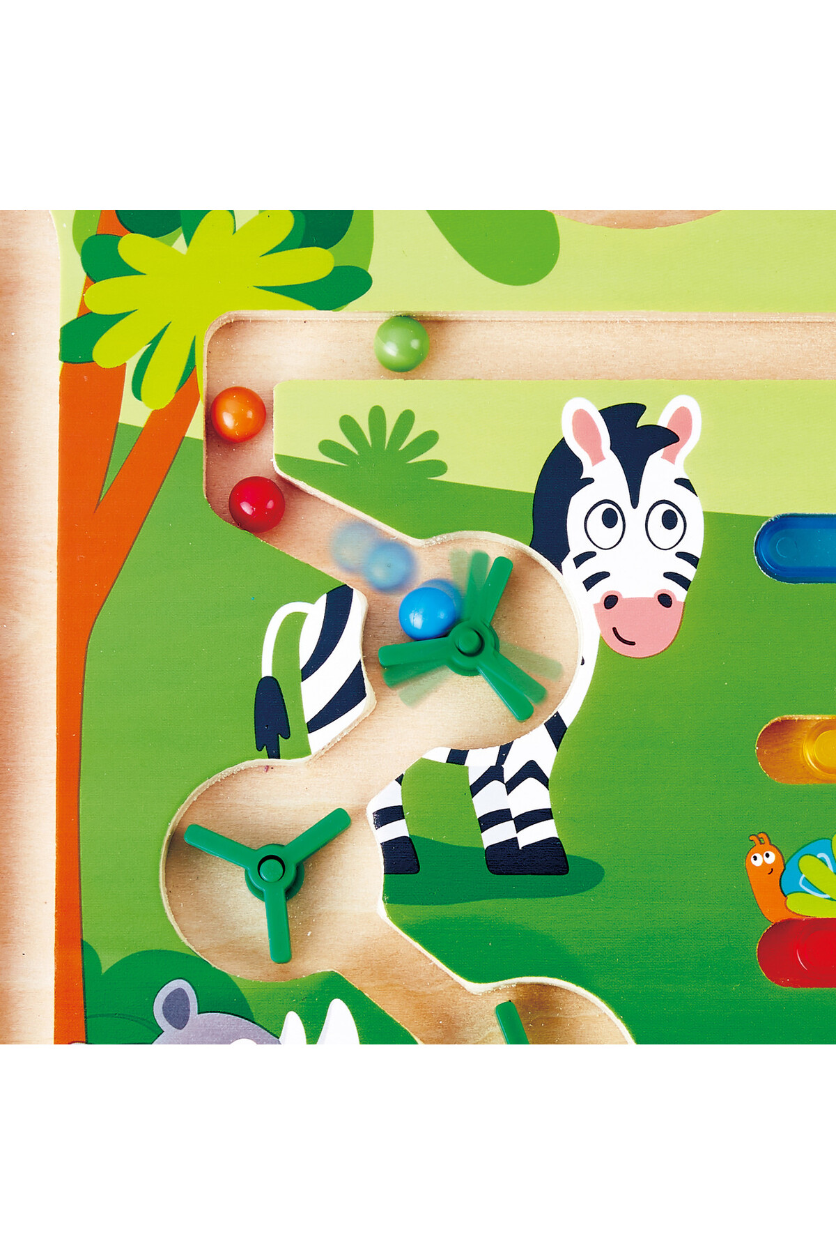 ماتریس آموزشی چوبی و مغناطیسی: هزارتوی جنگل