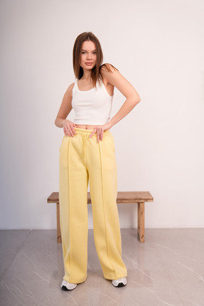 PONÇİK 3 İPLİK ŞARDONLU EŞOFMAN ALTI KIŞLIK KALIN 25592