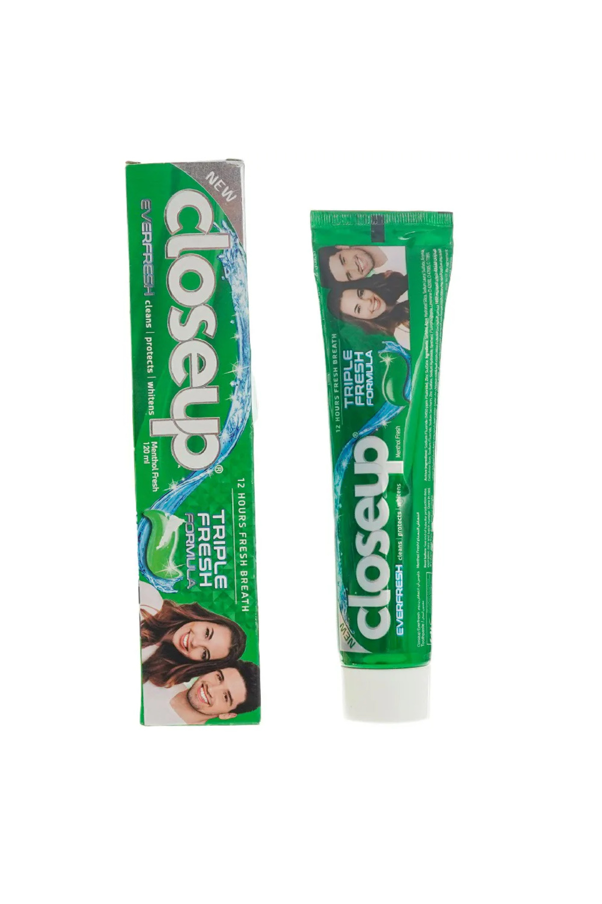 Closeup Everfresh Toothpaste with Triple Fresh Formula, Menthol Fresh ...